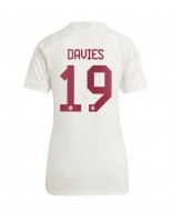 Bayern Munich Alphonso Davies #19 Alternativní Dres pro Dámské 2023-24 Krátký Rukáv